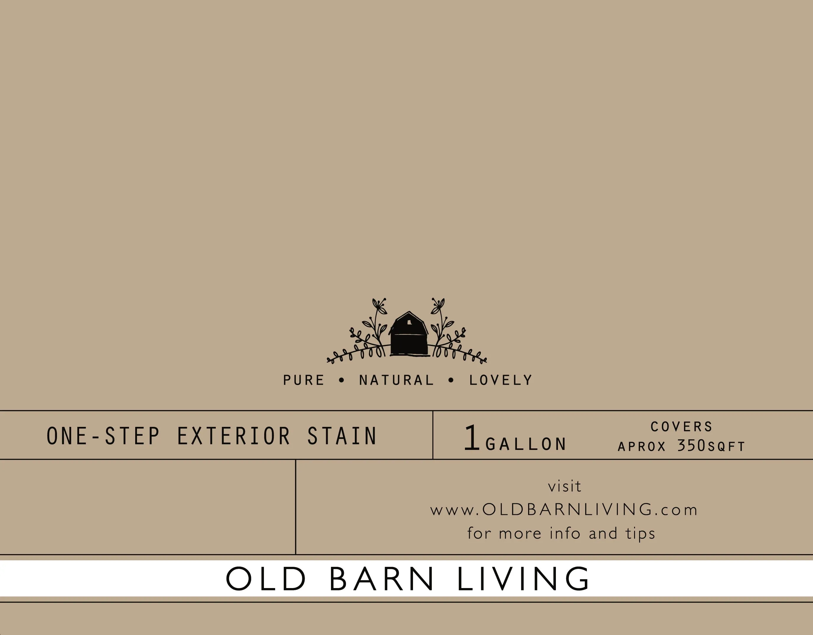 Pitch Black Exterior Stain