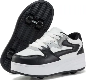 Roller Skate Shoes for Kids Boys Girls Sneakers with Detachable Wheels Sport Shoe