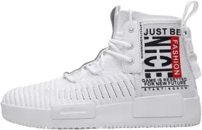 RUNMAXX Mens Fashion Walking Lace Up High Top Shoes Stylish Running Athletic Casual Sneaker RUNMAXX Mens Fashion Walking Lace Up High Top Shoes Stylish Running Athletic Casual Sneaker