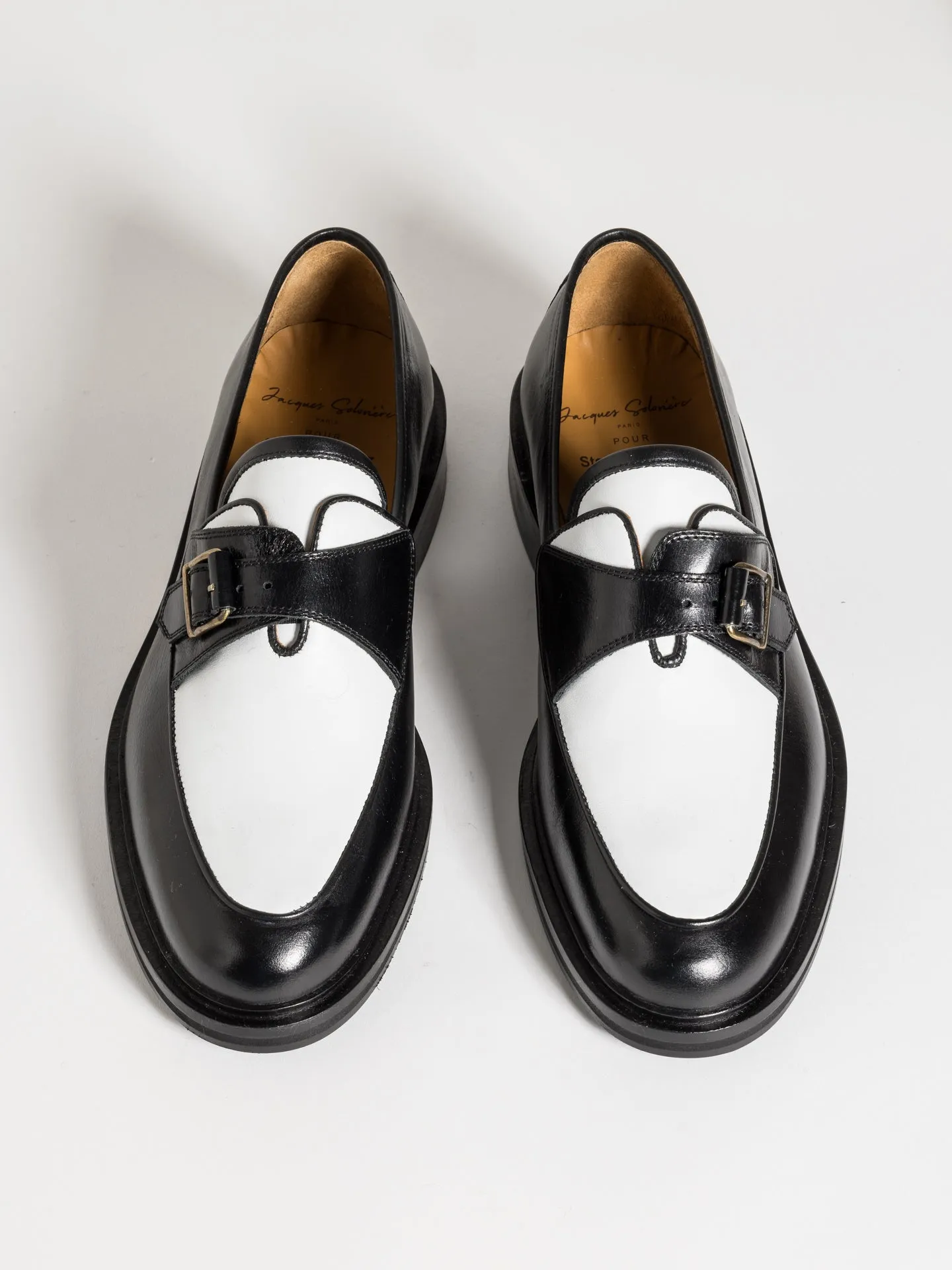 SERGE BICOLOR BLACK & WHITE SG