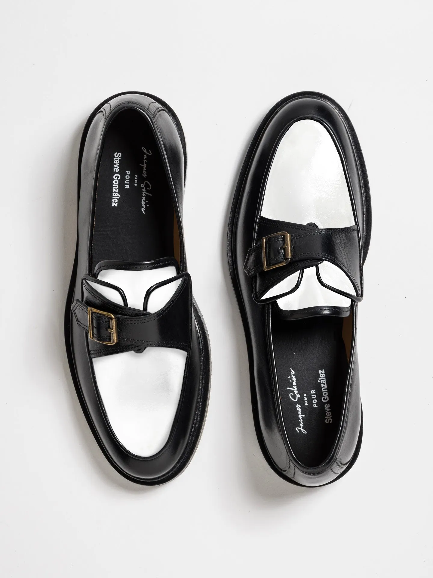 SERGE BICOLOR BLACK & WHITE SG
