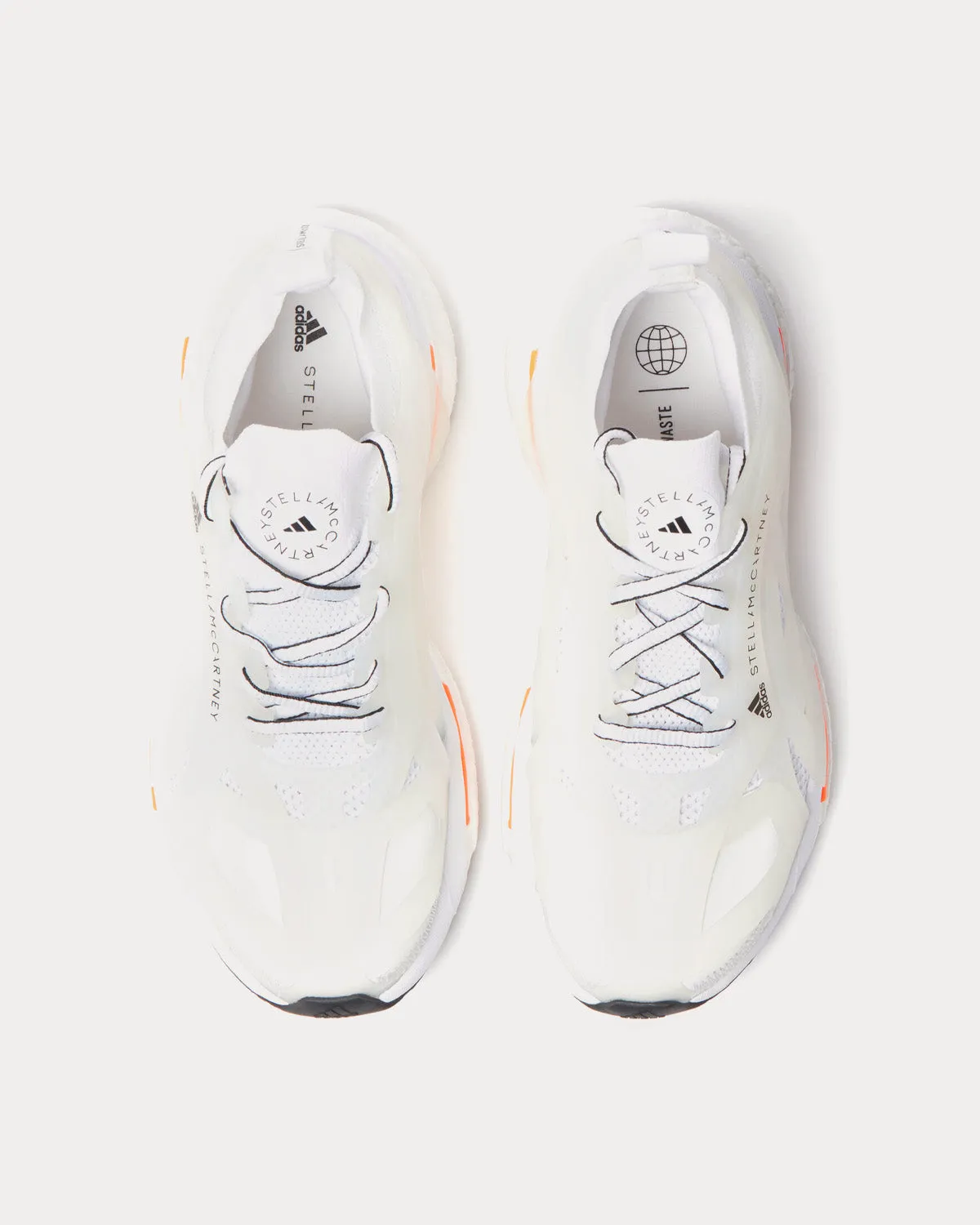 Solarglide Cloud White / Cloud White / App Signal Orange Running Shoes