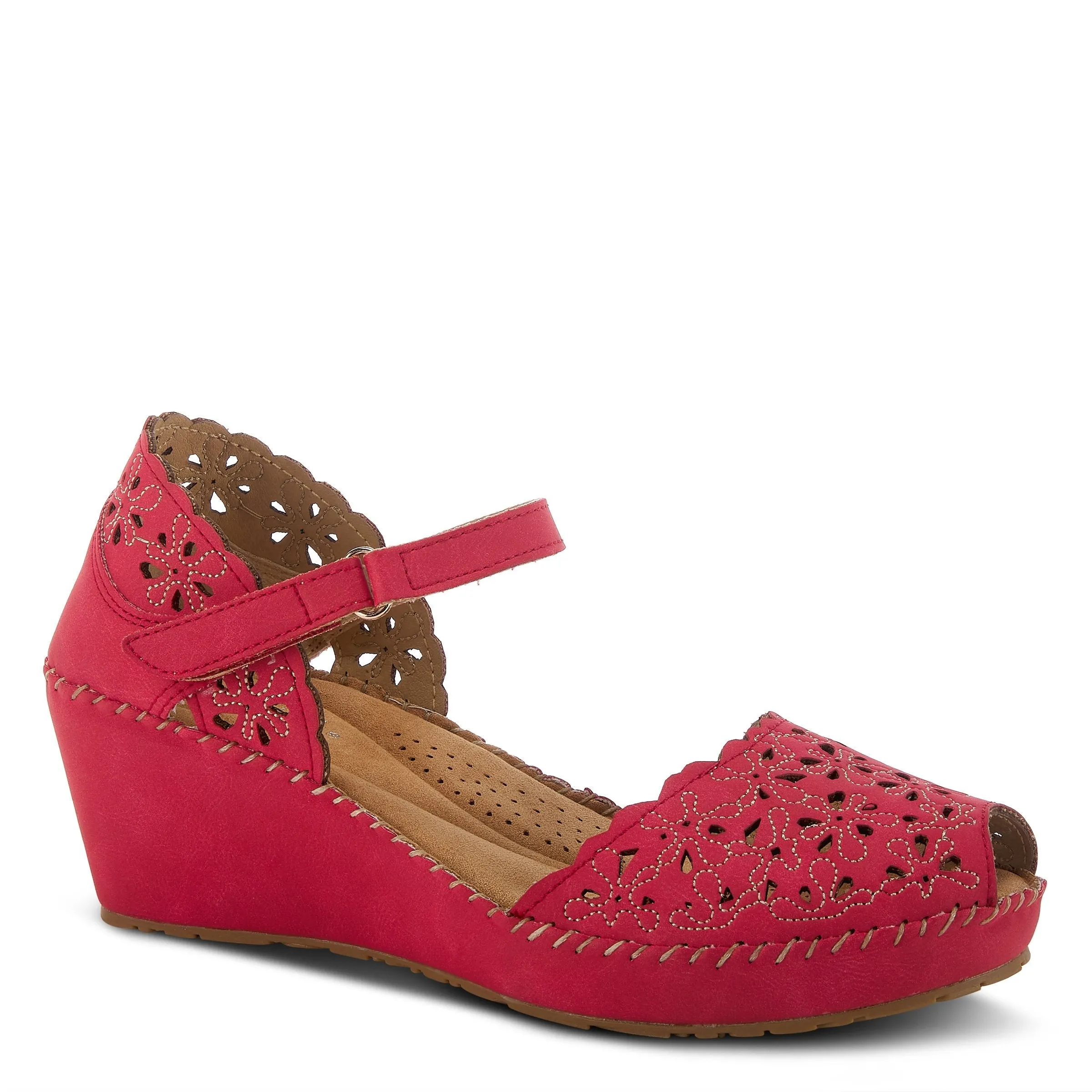 Spring Step Shoes  Patrizia Gennina Sandal Women’s Vegan Vegan Wedge