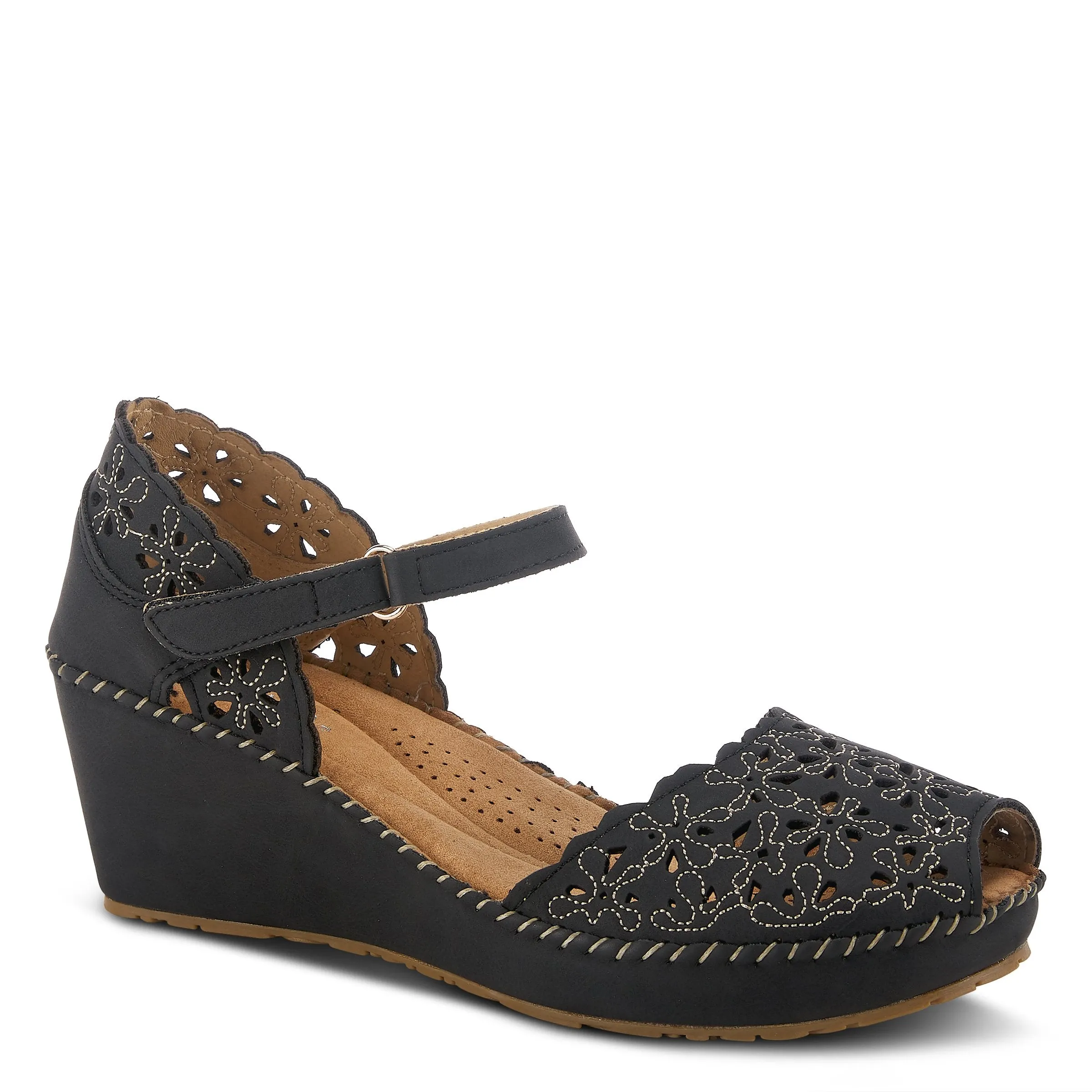 Spring Step Shoes  Patrizia Gennina Sandal Women’s Vegan Vegan Wedge