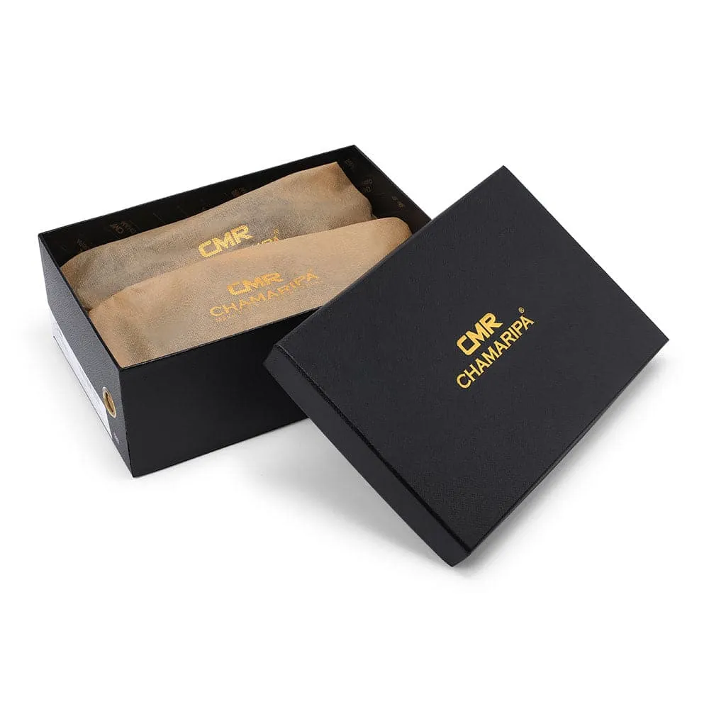 This item only ships to the United States - 6CM / 2.36 Inches - CMR CHAMARIPA Men's Height Increasing Elevator Shoes - Hidden Heel Shoes For Men - Black Derby Shoes