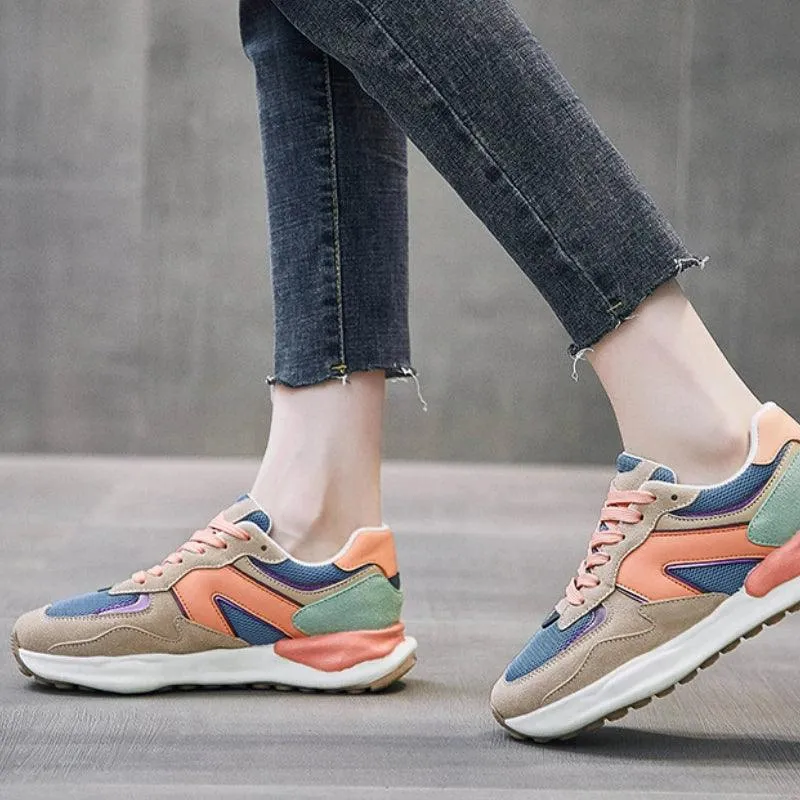 Women’s Trendy Casual Sports Sneakers | Breathable Running Trainers