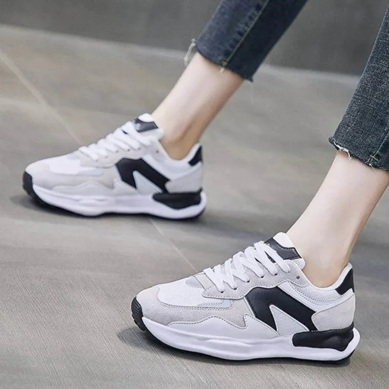 Women’s Trendy Casual Sports Sneakers | Breathable Running Trainers