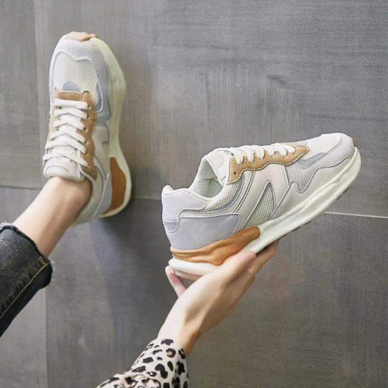 Women’s Trendy Casual Sports Sneakers | Breathable Running Trainers