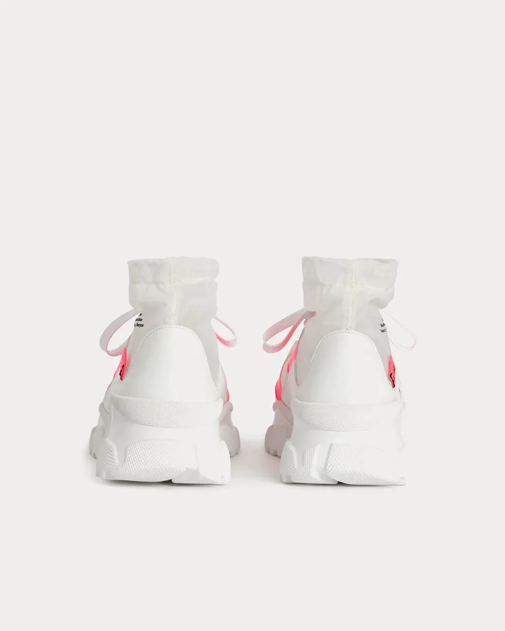 XP2_JUNK X White High Top Sneakers